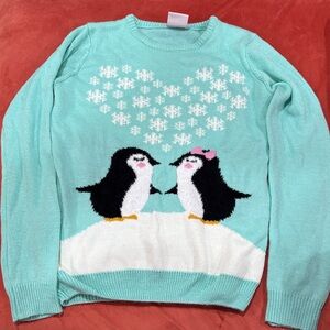 🔥Marks & Spencer Mint Penguin Sweater🔥
